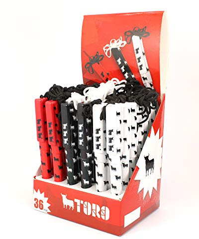 Osborne Boli Toro Cuerdas Colores Negro, Blanco y Rojo - 36 pcs/caja