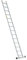 DRABEST PRO SERIES Aluminium Ladders 1x14 - Press-Formed Multi Purpose Ladder - 330lbs / 150kg - 12,4ft / 3,78m