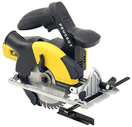 EnergySaw-C18VBL Scie circulaire ss fil BRUSHLESS 18V + 1 batterie Li-Ion 2,0Ah et chargeur + 1 lame Ø165mm -Garantie 3 ans, SAV++ Collect & Change
