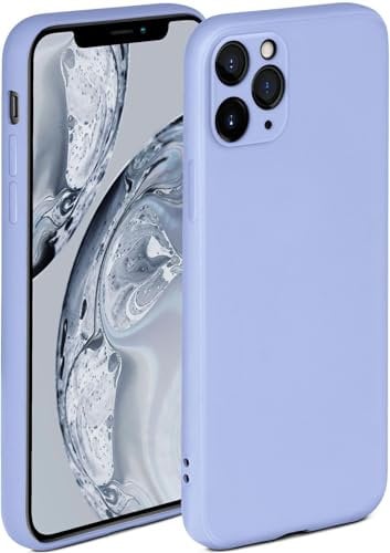 ONEFLOW Soft Case für iPhone 11 Pro Hülle aus Silikon mit Kameraschutz, Silikonhülle mit erhöhtem Schutz fürs Display, Backcover Schutzhülle, weiche Handyhülle, Hellblau
