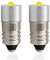 weiXuan P13.5S/E10 Hochleistungs-LED-Upgrade-Taschenlampen, Ersatz für Taschenlampe, 3 V-12 V, 3 W, 230 lm, 2 Stück (E10, Warmweiß) …