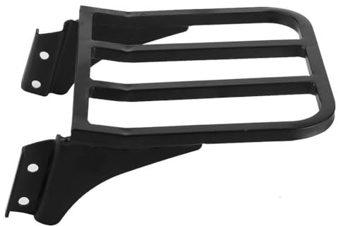 Porte-bagages pour Moto, Porte-bagages Arrière pour Moto Dossier Bar pour Moto Porte-bagages Support de Montage Arrière pour Moto Porte-bagages de Coffre de Moto pour XL/FLST/FLSTC/FLSTSC