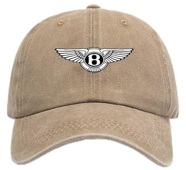 ARZARF Auto-Baseballkappe,für Bentley Mulsanne Flying Continental Bentayga Car Männer Frauen Verstellbare Baseball Cap Mütze Casual Sport Cap Outdoor Sonnenmütze,C