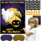 ASTARON Halloween Party Games Pin the Mouth and Nose on Ghost and Pumpkin, Pin the Tail Halloween Party Activities Classroom Games for Children, Kids Birthday Party Games Halloween Party Supplies