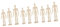 DIYEAH 3 Sätze Puppen Mannequins Aus Holz Torso Zeichenmodell Schreibtisch Dekoration Menschliche Figur Menschliches Gelenkmodell Mannequin Modell Mannequin Für 3 Stück * 3