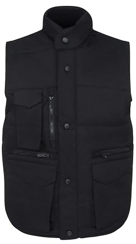 ORN International, Eider Bodywarmer, Mens Workwear Gilet, Padded, with Full front zip and Studded Storm, High Quality and Comfortable, Multiple Easy-Access Pockets, Vibrant Range, Universal Sizes
