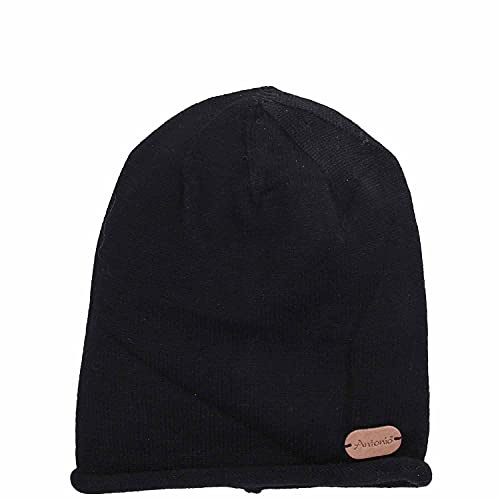 Antonio Strick Mütze Beanie schwarz