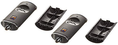 Hoermann Hörmann HSE2BS Handsender-Abdeckung, Leergehäuse, ohne Batterie, ohne Platinenteile, Ober- und Unterschale, 2er-Set