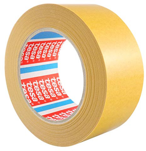 tesa 56172 doppelseitiges Klebeband weiß 50 mm x 25 m