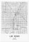 JUNOMI® Las Vegas Poster DIN A2 Schwarz Weiss, DIN A2 Wohnzimmer Deko, Modernes Wandbild, Las Vegas Bild, Wandbild ohne Rahmen, Stadtplan Poster Las Vegas, perfekte Geschenkidee für Las Vegaser