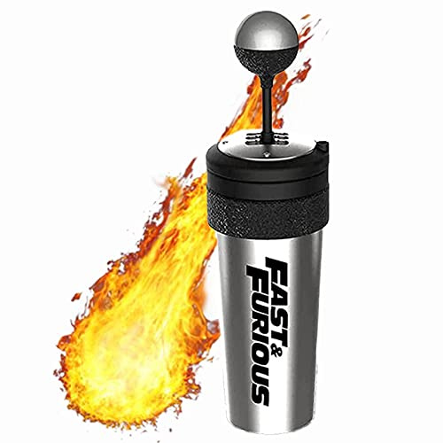Fast and Furious 9 Water Cup, Shift Lever Style Cups, Smoothie Cups Best Gift for Movie Fans, Cinema Drink Cups, Real Experience The Feeling of Manipulation Sense, 700ML