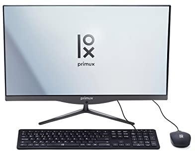 Primux Ordenador Todo en uno Iox All in One 24I3FW | 23.8 Pulgadas | Intel Core i3 | 8GB RAM | 256GB SSD | WiFi AC | Webcam integrada | Incluye Teclado y ratón | Sin Sistema operativo