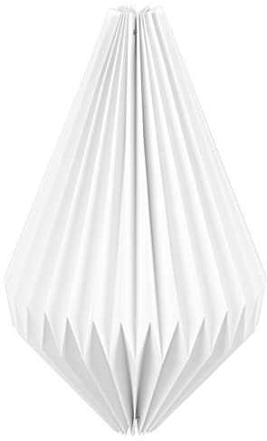 Hängelampe Papier Lampenschirm Papierstern Weiß: Tischlampe Wandlampe Stehlampe Pendelleuchte Schirm 3D Stern Valentinstag Weihnachten Hochzeit Silvester Dekoration Weihnachtsbaum Deko