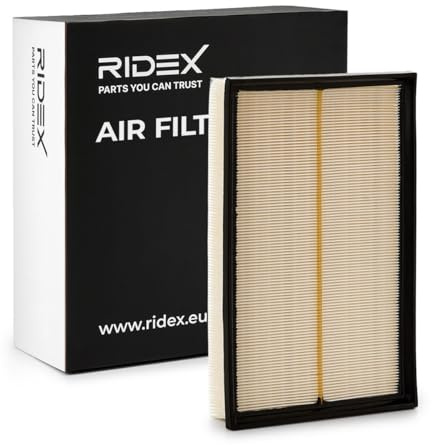 RIDEX 8A0372 Luftfilter Kompatibel mit VW Golf 5 Schrägheck 1K1 Passat Variant 3C5 Passat Variant 365, AUDI A3 Sportback 8PA A3 Schrägheck 8P1