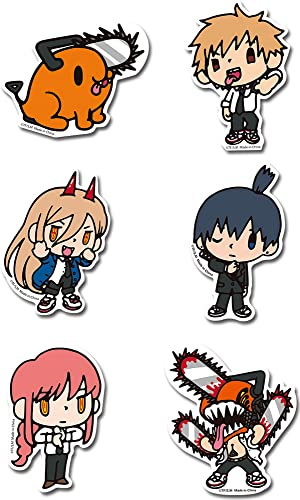 Chainsaw Man - SD Character Group Die-Cut Sticker