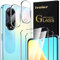 ivoler 2 Piezas Cristal Vidrio Templado Protector de Pantalla para OPPO A98 5G, con 2 Piezas Protector de Lente de Cámara, 9H Dureza, Antiarañazos, Sin Burbujas