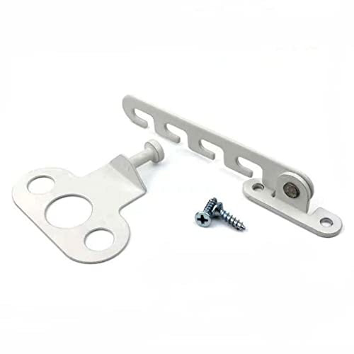 Zelbuck Einstellbare Fensterverriegelung, Fensterbegrenzer, ABS-Fensterstopper, Absturzsicherung, Sperren, Begrenzer