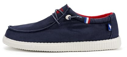 WALK IN PITAS | WP150 Euro Francia | Mocasines Hombre | Náuticos Casual | Zapatillas de Verano | Zapatos de Hombre Casuales | Zapatos Pitas Hombre | Periscope 43