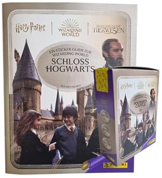 Panini Harry Potter Sticker Guide 3 Schloss Hogwarts / 1x Stickeralbum + 1x Display je 24x Stickertüten (Deutsche Version)