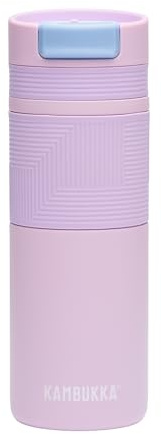 Kambukka Cabo Grip Travel Coffee Mug 500ml, Fairwing Dream | 2-in-1 push-to-drink lid, spill-proof, easy-clean Snapclean tech, ergonomic grip, non-slip base
