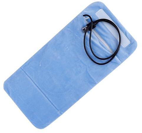 HEEPDD Portable Milk Warmer, Crystal Velvet Baby Bottle Heater for Infant Feeding, USB Powered with Quick Heating Function, Ideal for Travel and Car Use (Blue)