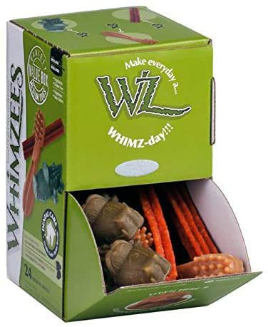 WHIMZEES Dog Treat, Variety Box, Medium, 24 pack X 2 (48 Treats)