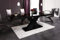 Design Esstisch Tisch HE-888 Schwarz Hochglanz ausziehbar 160 bis 210 cm