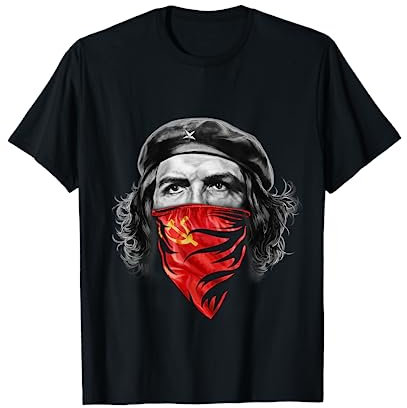 T-Shirt, Che Guevara W sowjetischen Hammer und Sichel rot Bandana T-Shirt