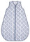 emma & noah Premium Baby Schlafsack Sommer, Bequem & Atmungsaktiv, 100% Bio-Baumwolle, Oeko-TEX Zertifiziert, Flauschig Weich, Bewegungsfreiheit, 0.5 TOG (Rauten Blau, 90 cm)