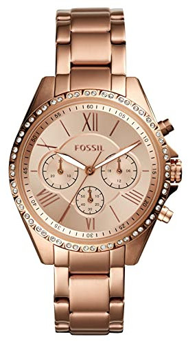 Fossil Moderne Kurieruhr für Damen BQ3377
