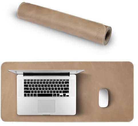 LONDO Top Grain Leather Extended Mouse Pad - Desk Mat
