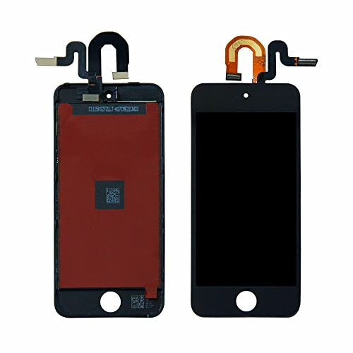 LCD Display Touchscreen Digitizer Assembly Ersatzteil kompatibel mit iPod Touch 5/6/7 th Generation Schwarz
