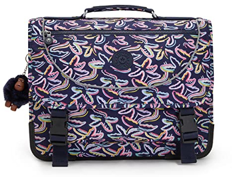 Kipling PREPPY, Medium Schoolbag, Lightweight, 41 cm, 15 L, Palm Fiesta Prt