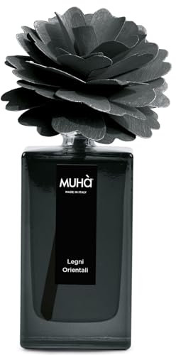 MUHA' | Raumduft Peony Diffuser, orientalischer Holzduft, Raumduft, Format 100 ml