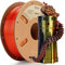 ERYONE Dreifarbiges Seiden PLA Filament 1.75mm,Seidiges Mehrfarbiges PLA-Filament für 3D-Drucker +/- 0,03 mm,Co-Extrusion Seiden PLA Filament 1 kg/Spule, Rot&Gold& Schwarz