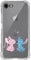 iPhone 7-8 Case - SE - SE 2022 Official Lilo & Stitch Transparent Reinforced Kiss to Protect Your Mobile Phone. Choose the Case Type You Like Best with Official Disney License