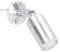 LED Strahler Mini LED Vitrinenwandleuchte Dimmbarer Vitrinenstrahler Verstellbarer Winkel Licht für Schmuckschränke Regale Silber AC 220V (Warmweißes Licht 3000K)