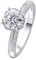 Whoiy Hochzeitsringe Ringe Weisgold, Echt Gold Verlobungsring 18 Karat Runder Schnitt Elegant Eheringe Trauringe 750 Damenringe 0.5ct Labor Diamanten Größe 60 (19.1)