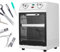 Heißluftsterilisator Desinfektion, 600W 8L 220℃ Trockene Hitze Sterilisator Hochtemperatur Sterilisator Nagel Werkzeug Sterilisator mit Timer und eine Kontrollleuchte für Friseursalon