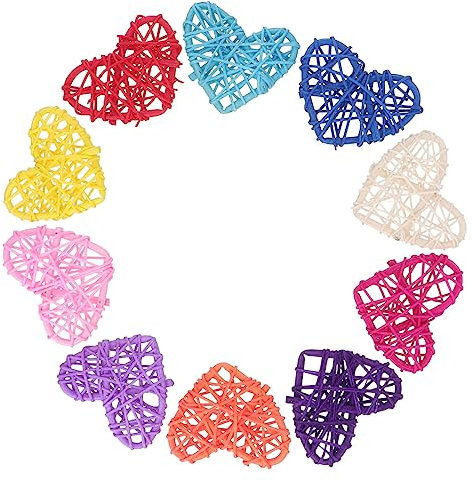 Alipis 10St Sofa-Ornamente bürodeko büro Dekoration Rattanball Dekoration Wedding Decoration partydeko Einschulung DIY-Handwerk Weidenkugeln Ornament Rattanspielzeug Heimdekorationen