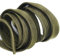 LEFTART Manguito De Cable Trenzado De Algodón Verde De 10 Metros, For Cable De Audio De Potencia, Piezas De Manguitos De Tubo De Cable De Manga Trenzada con Amortiguador Especial(5mm Flat Size)