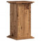 vidaXL Plant Stand Pot Holder - Engineered Wood - Brown - Stable & Durable 33x33x60 cm – Indoor/Outdoor Decor