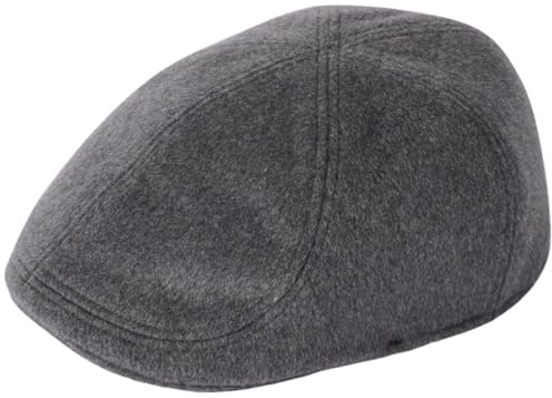 Failsworth Mens Porto Wool Cap - Grey, Medium (57cm)