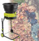 JOSBY Trituratore di Foglie Elettrico da 2500 W, trituratori e cippatori da 8000 Giri/min con Cavo di Alimentazione da 40 m, Diametro Imbuto 54 cm e capacità 208 l/min, con Ruote e Sacco di Raccolta