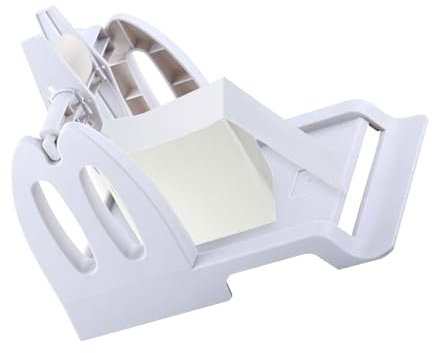 Label Holder, Fragile Sticker ABS Material Label Dispenser Thermal Labels for Roll Paper (max: 220mm Diameter, 110mm Width) and Fan-fold Paper (White)