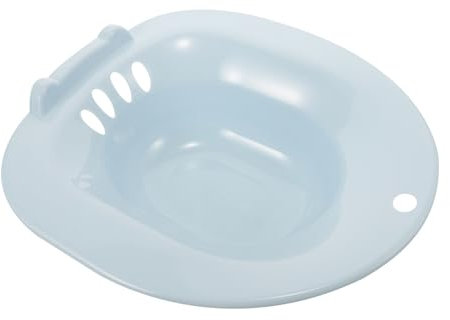 HAPINARY Sitz Bath Basin for Pregnant Women Non-Slip Postpartum Care Toilet Seat Anti-Spill Design for Hemorrhoids Relief for Treatment and Postoperative Hygiene