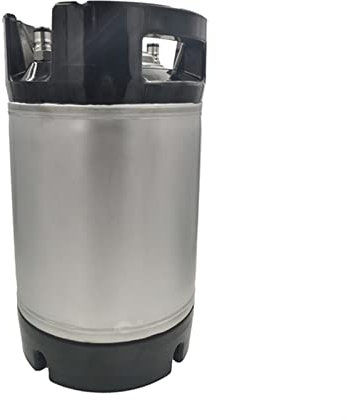 VNSMM Heimbrau-Sets Heimbrausystem 10L/20L Bierfass 304 EdelstahlSirup Milk Soda Barrel Rubber Handle Bucket Ball Lock(10L 2.5gal)