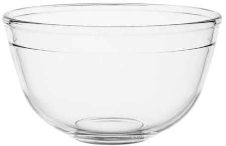Vogue Glass Bowl, 1.0 Ltr | Robust construction ensures reliable everyday food preparation, mixing and table service in busy commercial kitchens.