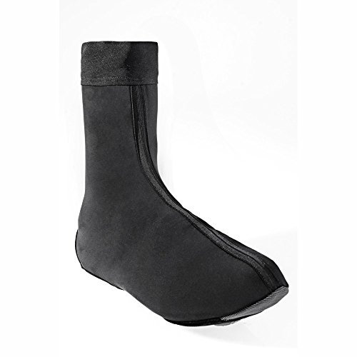 prolog cycling wear Unisex Thermo Fahrrad Überschuhe Winter Rennrad Schuh-Überzieher, Wärmespeichernd, Wasserdicht, Elastisch Schwarz (S) 38/39