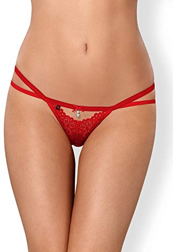 Obsessive Damen 838-tho-3 Unterwäsche, Rot, XL EU